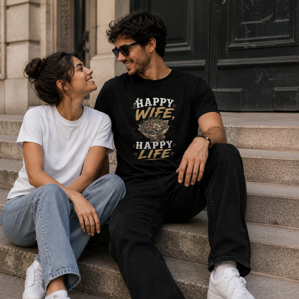 "Happy Wife" T-shirt