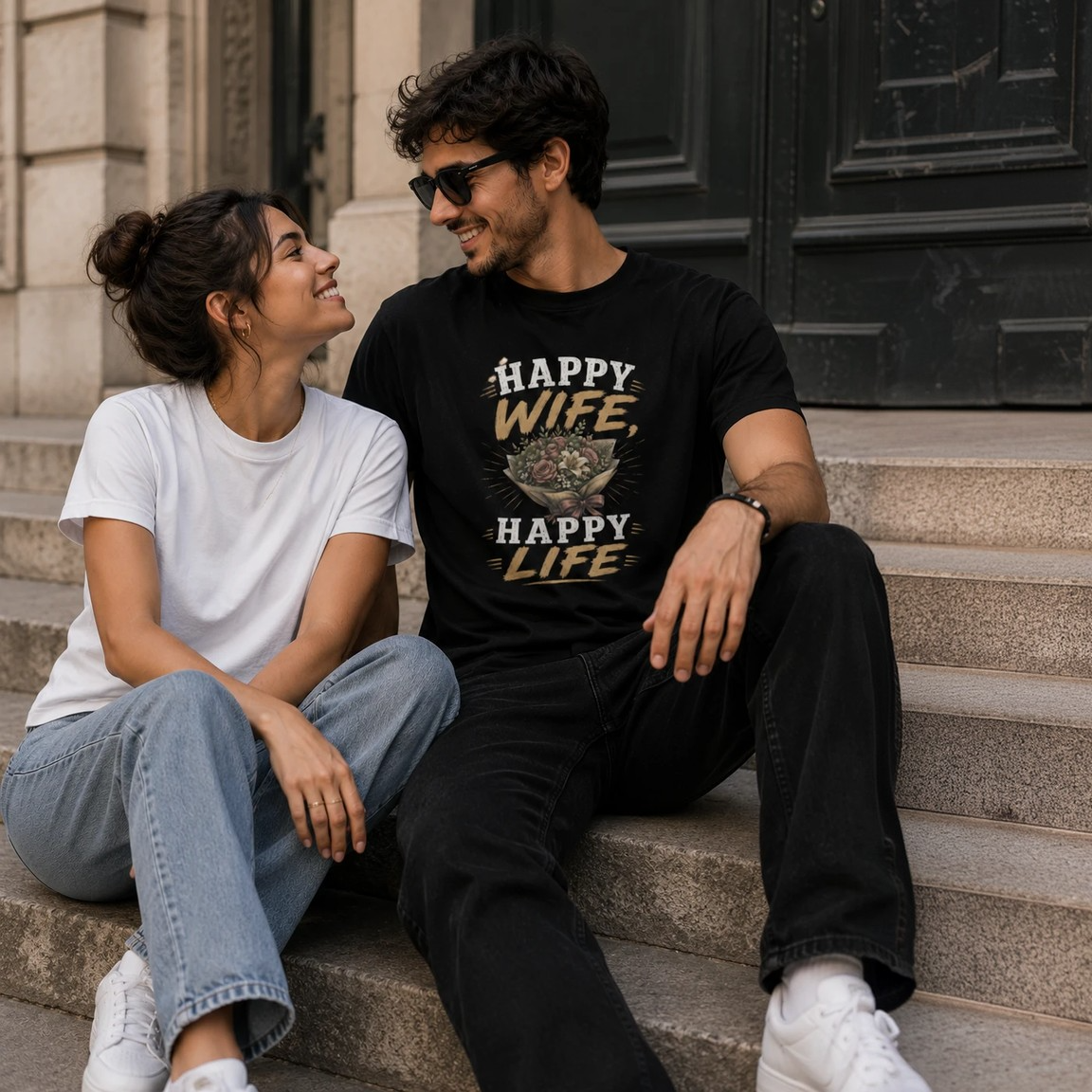 "Happy Wife" T-shirt