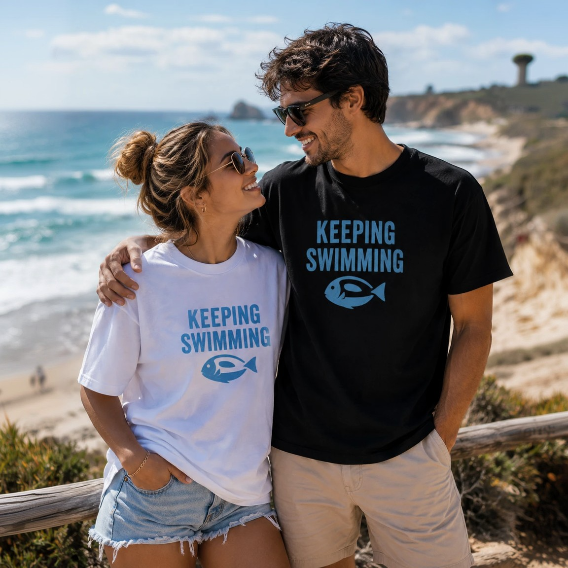 "Swimming" T-shirt