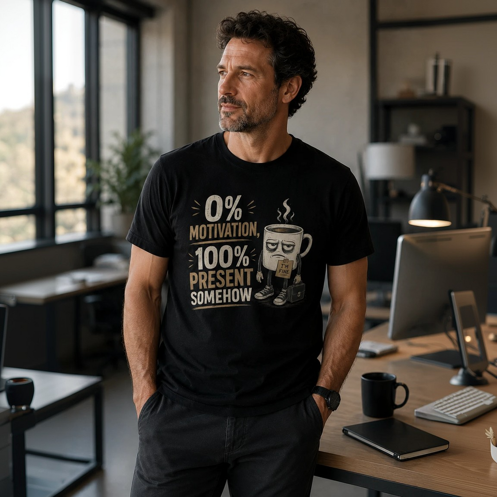 "0% Motivation" T-shirt