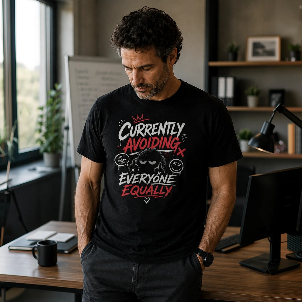 "Avoiding Everyone" T-shirt