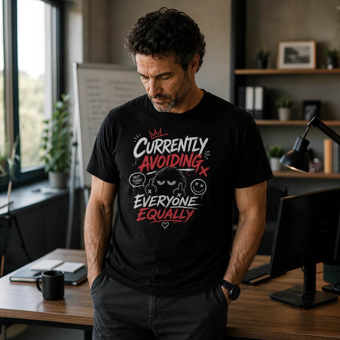 "Avoiding Everyone" T-shirt