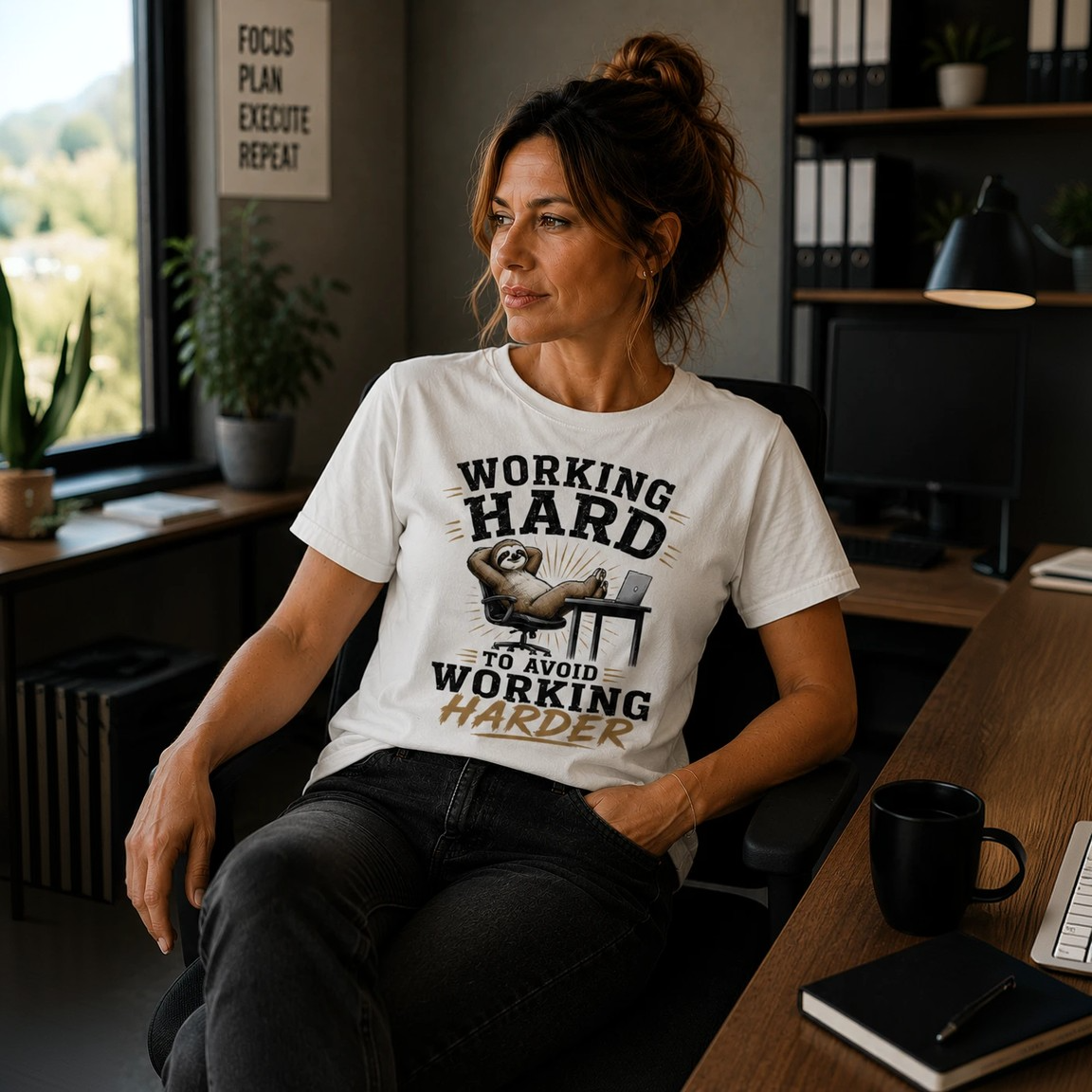"Working Hard" T-shirt