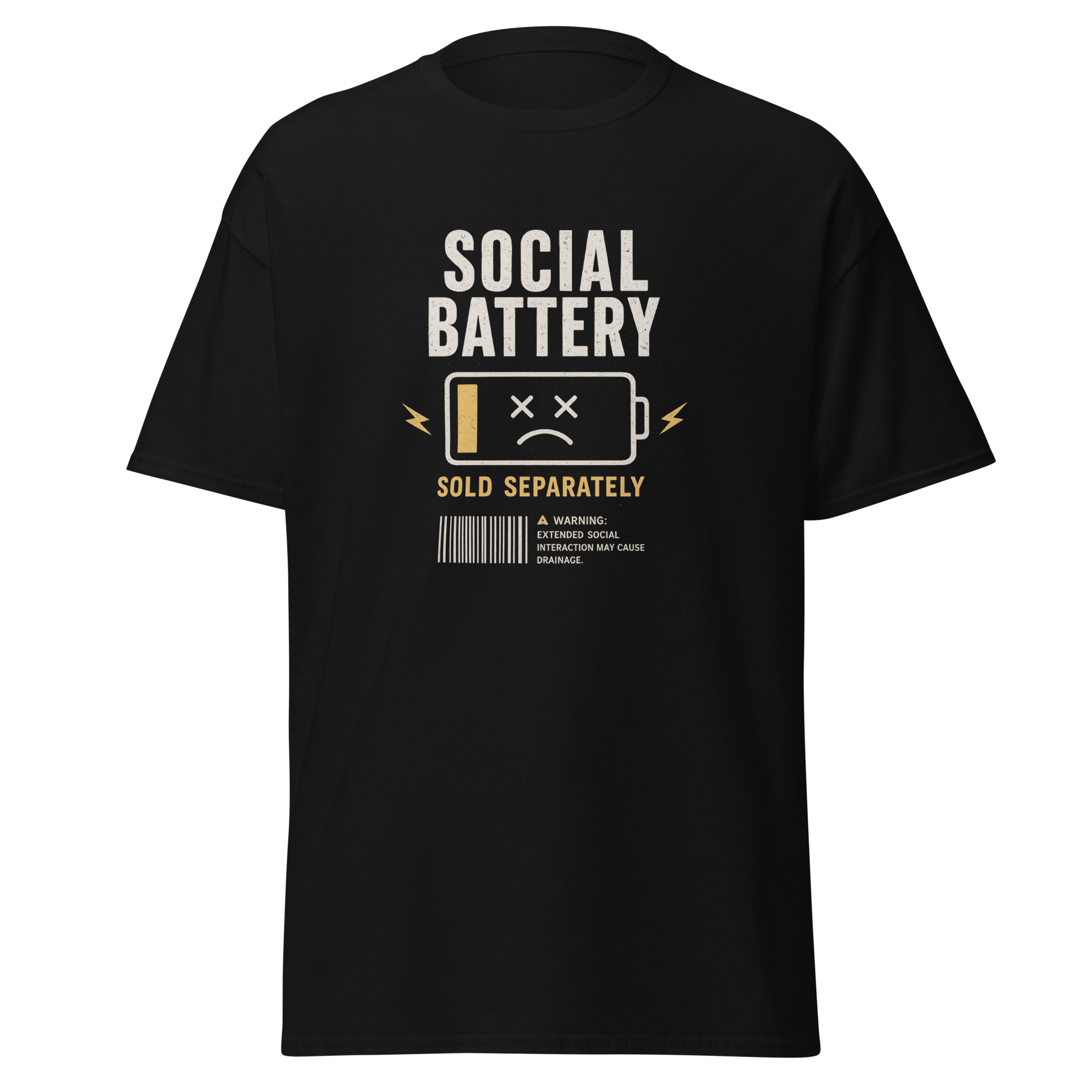 "Social Battery" T-Shirt